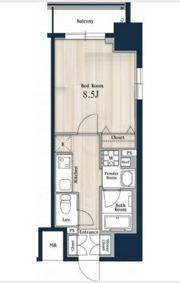 N-stage秋葉原の間取り画像