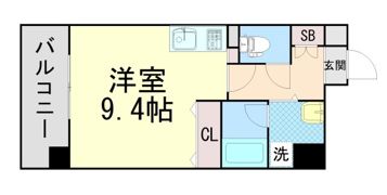 サンクラッソ三ノ宮加納町の間取り画像