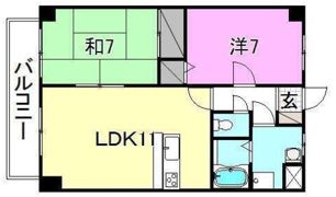 ビッグウエスト3の間取り画像