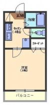 エコーハイツの間取り画像