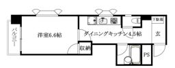 KBコート味酒の間取り画像