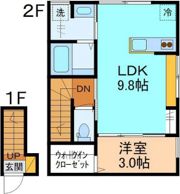 HELIOS中川原ドゥの間取り画像
