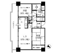 長居東パーク・レジデンスの間取り画像