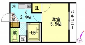 アクト21の間取り画像