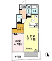 ZEFIROの間取り画像