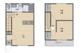 メゾン大手の間取り画像