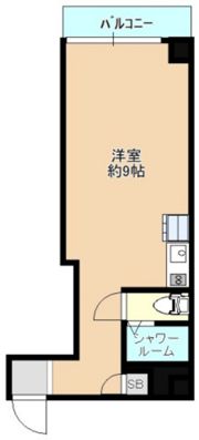 ピースシャトー舟入の間取り画像