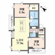フェルス アオレオーレの間取り画像