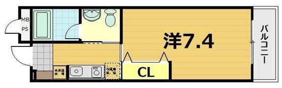 ベルヴィ能見台B棟の間取り画像