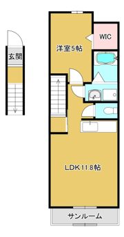 ルナ コート（正法寺）の間取り画像