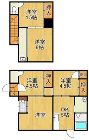 サクラテラス戸畑の間取り画像