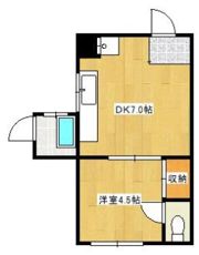 サクラテラス戸畑の間取り画像