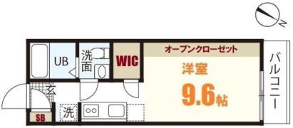 トワスール八木の間取り画像