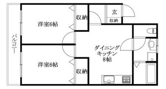 緑風館山西町の間取り画像