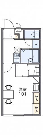 レオパレスシャルマンの間取り画像