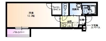 フジパレス内本町Ⅲ番館の間取り画像