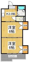ペアーパレスの間取り画像