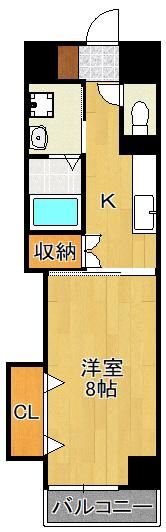 KSK門司港コアプレイスの間取り画像