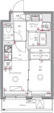 ユリカロゼAZ上板橋の間取り画像