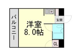 芦屋フラットの間取り画像