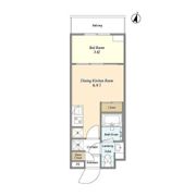 SUNIVAS飯田橋の間取り画像