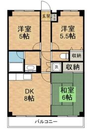 ガーデンクレス弐番館の間取り画像