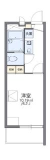 レオパレスパーシモンⅠの間取り画像