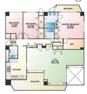 ハーバーヒルズ御影の間取り画像