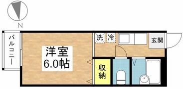 ベルシェ23の間取り画像