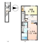 （仮称）小田原市鴨宮アパート新築工事の間取り画像