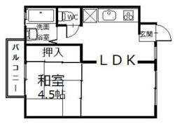 さくらマンションの間取り画像