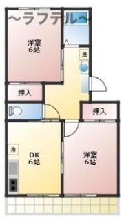 太田コーポの間取り画像