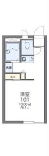 レオパレスサンシャイン福栄の間取り画像