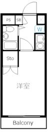 セジュール武蔵野の間取り画像