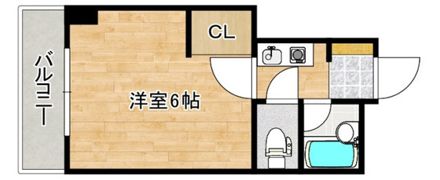 エステート24東雲の間取り画像