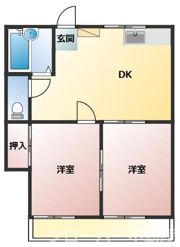 Kハイツの間取り画像