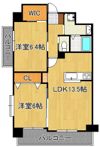 ベルステージ須賀町の間取り画像