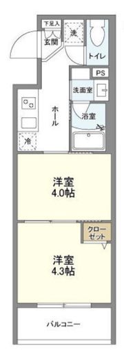 クラリティア文京千石の間取り画像