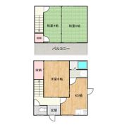 野上アパートの間取り画像