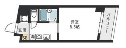 グランディ梅田北の間取り画像