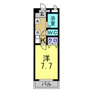 ハイツうみの間取り画像