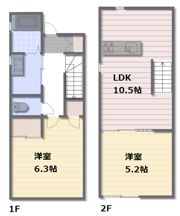 エクリュ光岡 Cの間取り画像