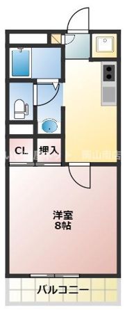 サウスウインド山本の間取り画像