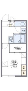 レオパレスCOME TRUEの間取り画像