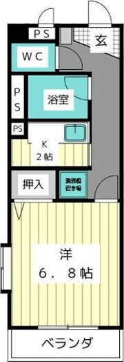 ラフォーレ司の間取り画像