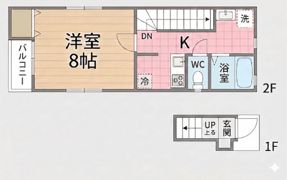 パシフィコノヴァ B棟の間取り画像