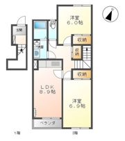 グリーンテラスの間取り画像