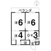 コウホウマンションの間取り画像