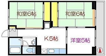 メゾンオンダの間取り画像