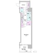 BPRレジデンス大阪本町Qの間取り画像